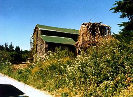 Image of collapsed support system