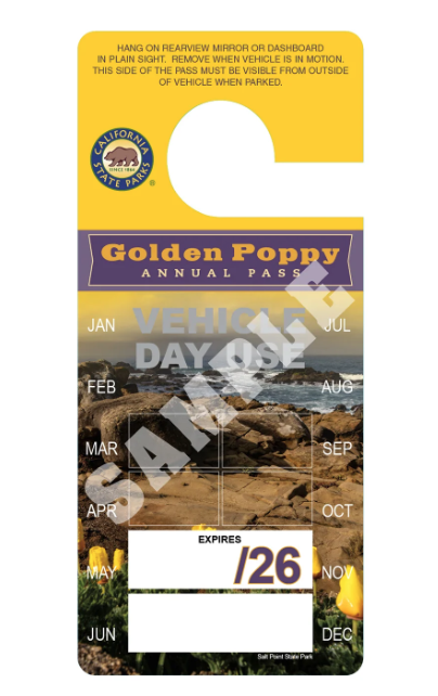 A Golden Poppy Pass