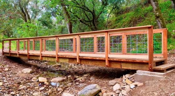 The new bridge at Hollister Hills SVRA