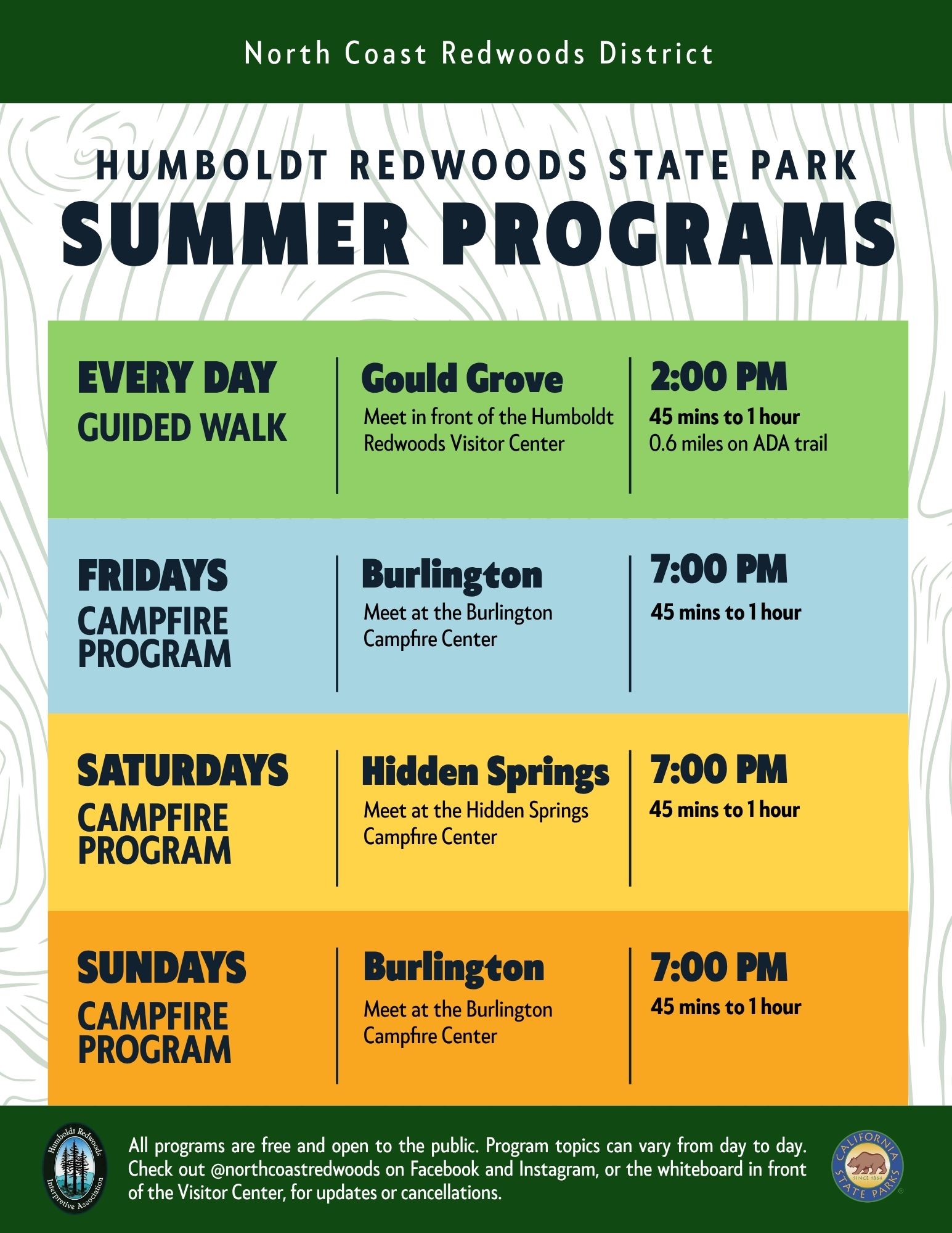 Summer Programs Flyer Summer Programs Flyer