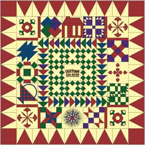 Civil War Quilt Illustration