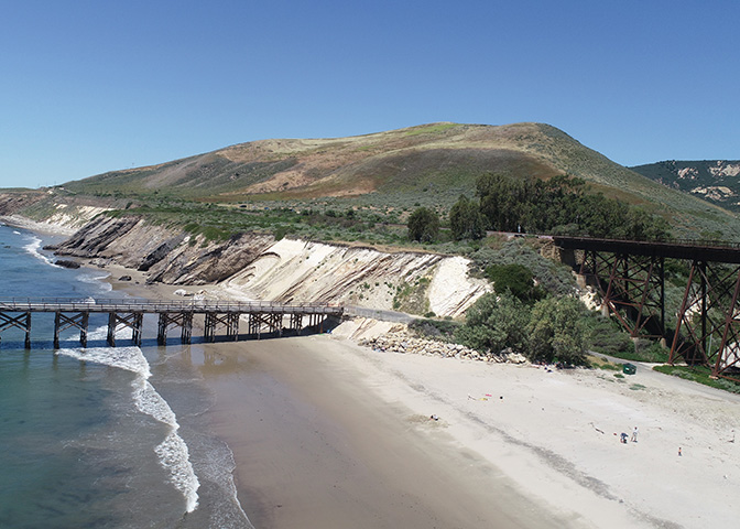 Gaviota State Park Beach Area