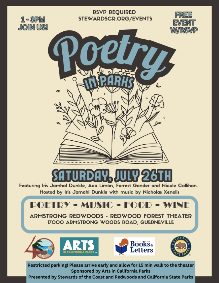 Poetry in Parks Flyer