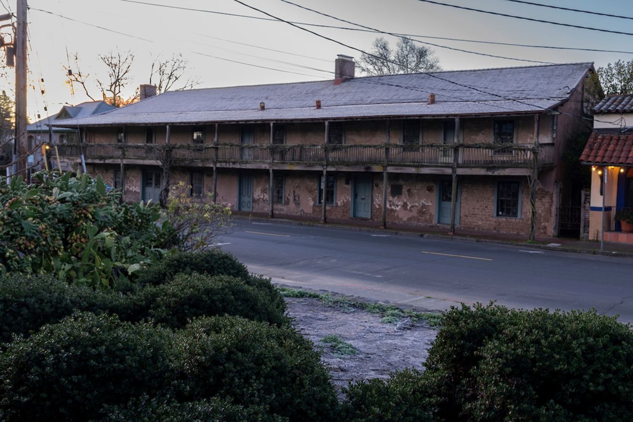 Front entrance to the concession facility located in Sonoma SHP. Photo from California State Parks.